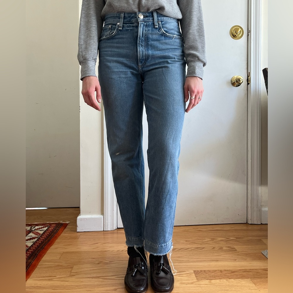 Rag and Bone Ruth Super High Rise Straight jean